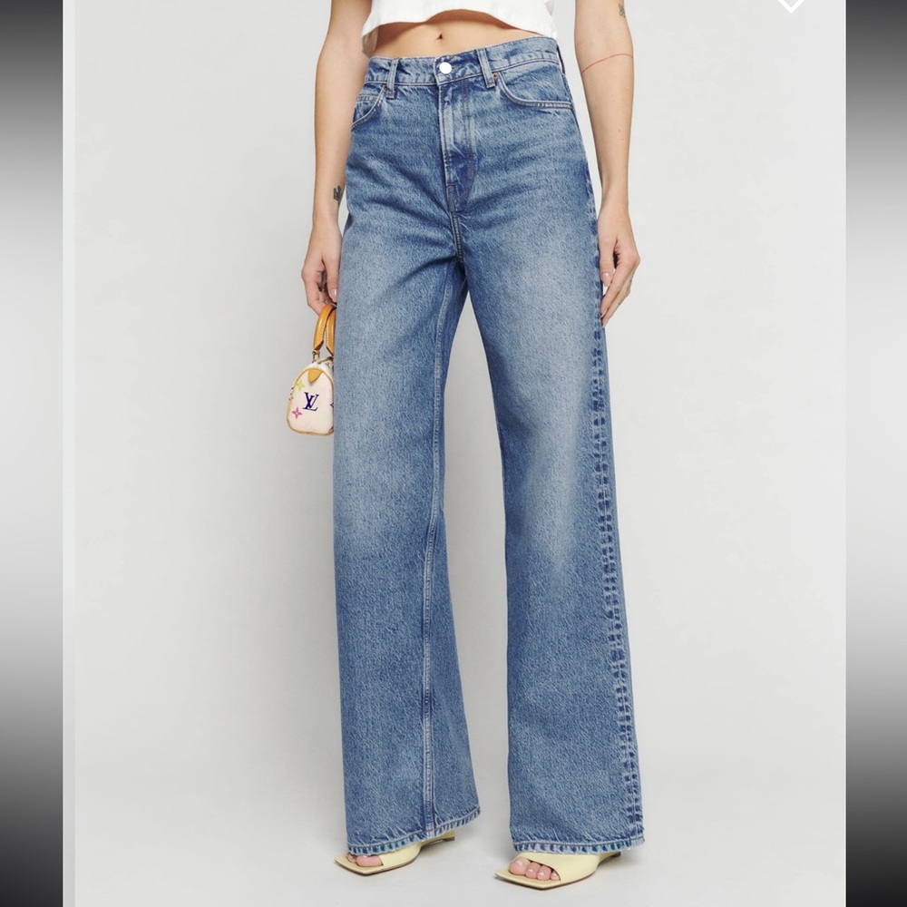 Like New Reformation Cary Jeans in Colorado, Size 28